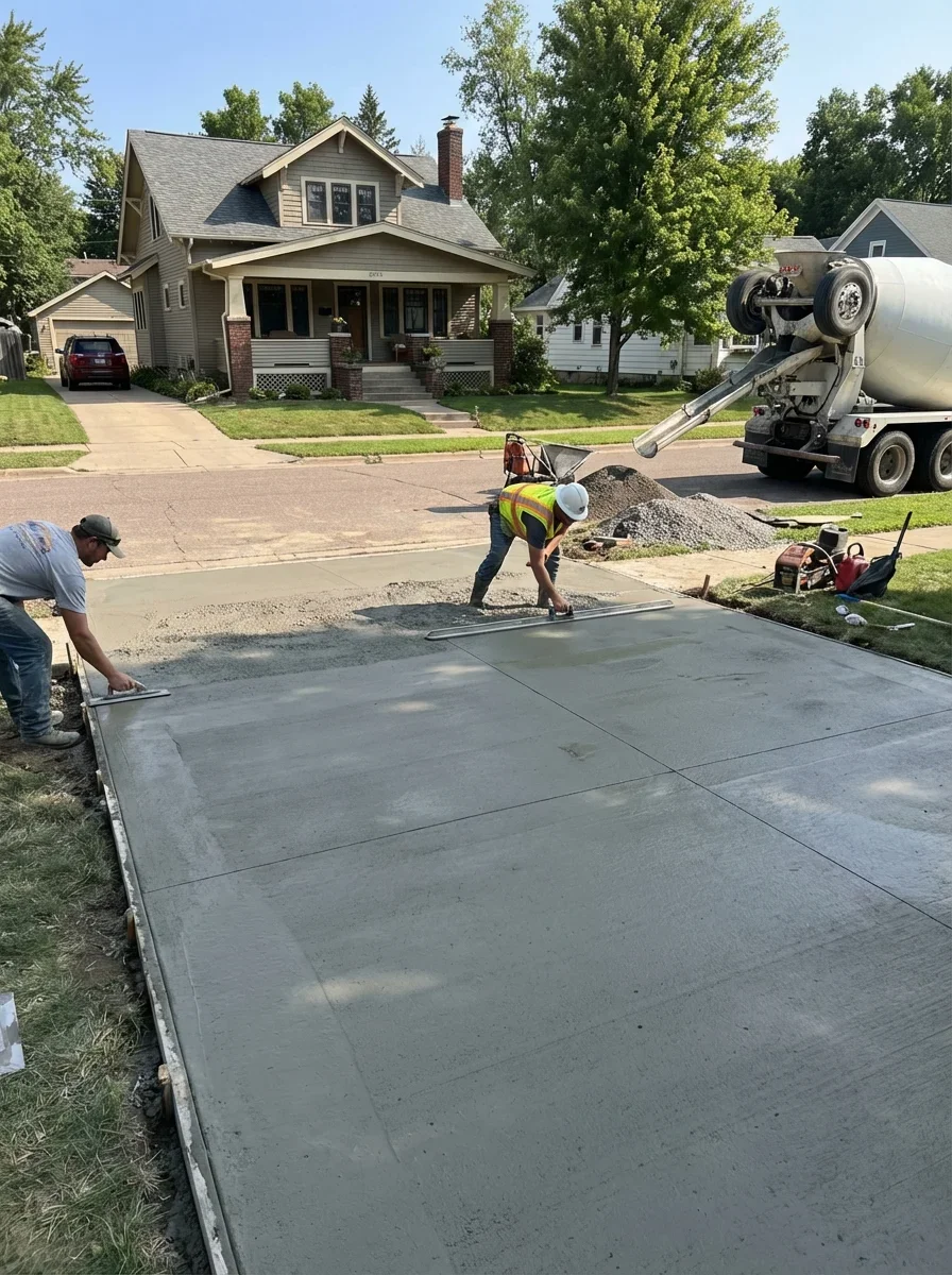 Common Concrete Projects in Eau Claire — concrete contractors eau claire wi
