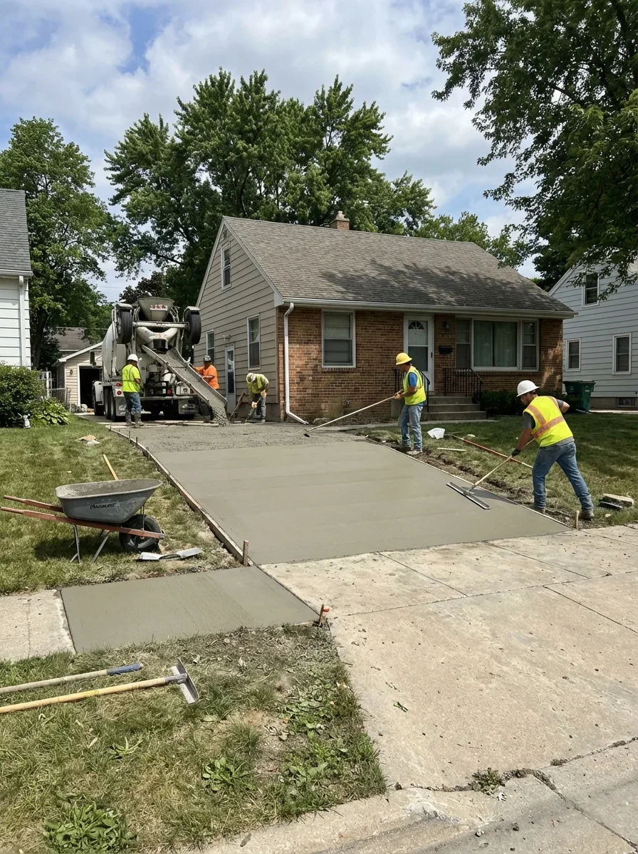 Most Common Concrete Work in Green Bay — concrete contractors green bay wi