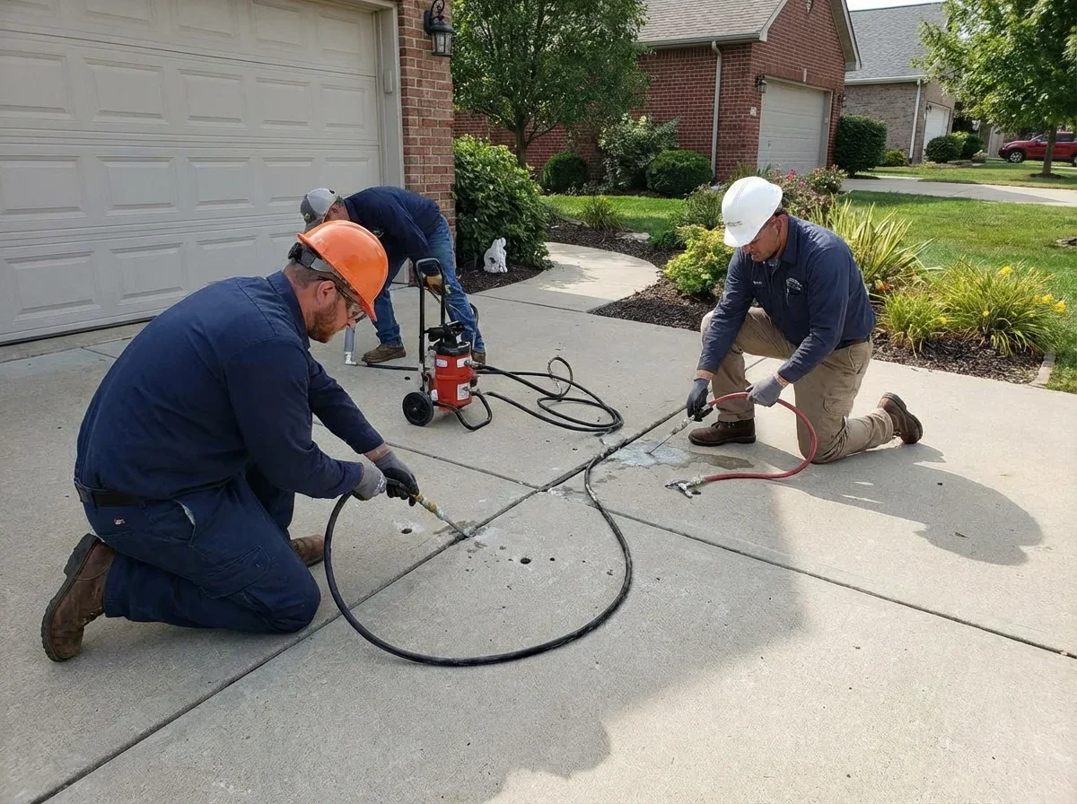 Fixing Sinking Concrete: Your Options — sinking concrete