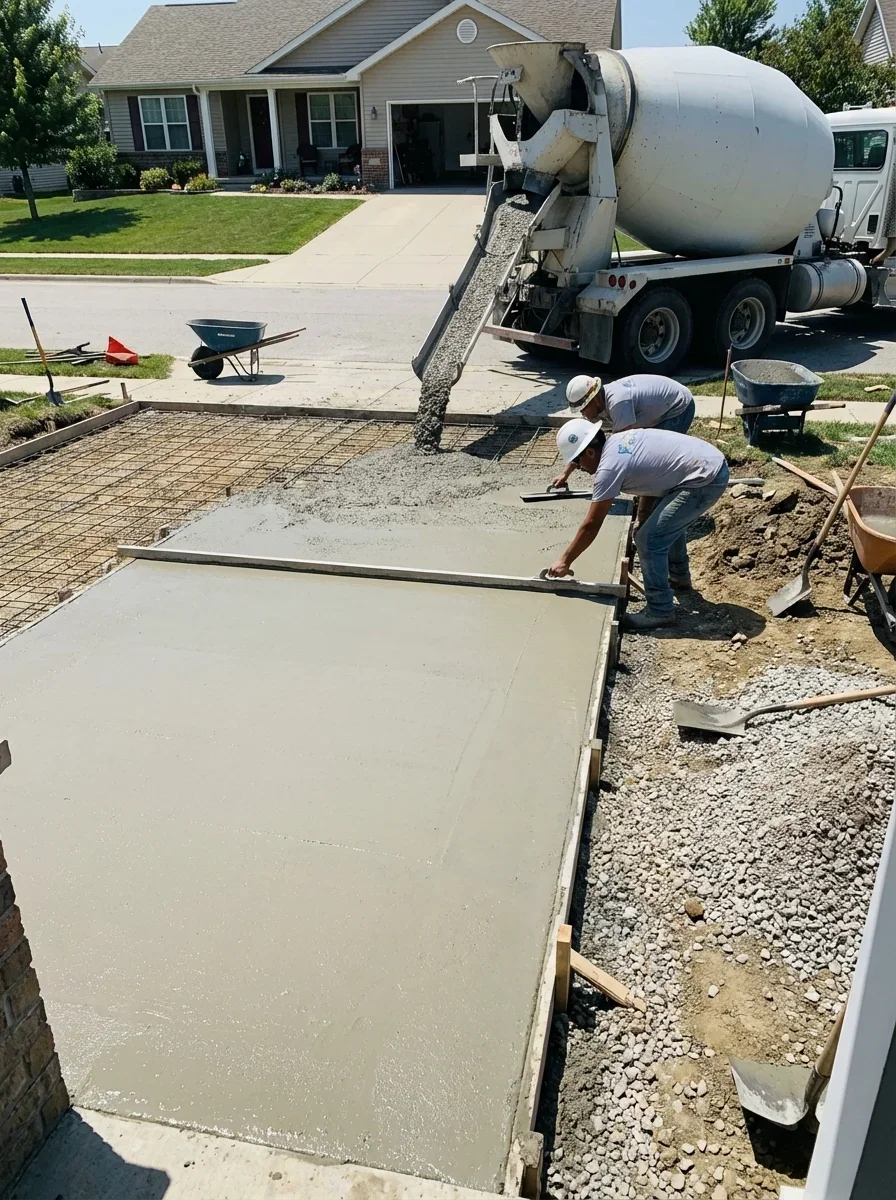 Concrete Driveway Installation